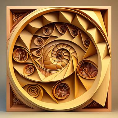 3D model golden ratio (STL)